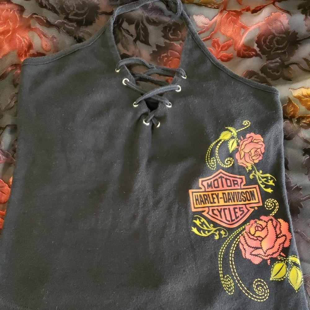 Harley-Davidson halter top